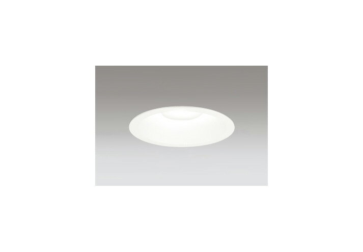 ODELIC　LED軒下用ベースダウンライト　FHT32W相当　オフホワイト　101°　埋込穴Φ150mm　白色　4000K　 M形　一般型　調光非対応　防雨形　XD457077