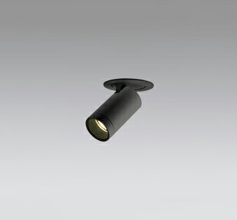 Rakuten - ODELIC　LED高彩色ユニバーサルダウンライト　JDR75W相当　ブラック　30°　埋込穴φ60mm　電球色　3000K　M形　一般型　専用調光器対応　XD604108HC　（調光器別売）