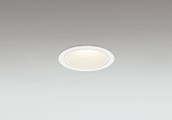 乐天商城 - ODELIC　LEDベースダウンライト　グレアレス　JDR75W相当　ホワイト　57°　埋込穴Φ50mm　電球色　3000K　M形　一般型　専用調光器対応　XD605107　（電源装置別売）