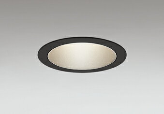 ODELIC　LEDベースダウンライト　セラメタ100W相当　マットブラック　61°　埋込穴Φ125mm　電球色　3000K　M形　一般型　専用調光器対応　XD701116　（電源装置別売）(3.0)