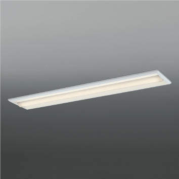 KOIZUMI　LEDベースライト　Hf32W×1灯・高出力相当　（ランプ付）　電球色　3000K　AD92036L+AE49430L