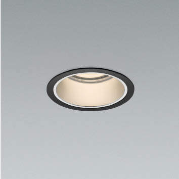 KOIZUMI　LED防雨型ダウンライト　本体のみ　φ100mm　（ランプ付・電源別売）　電球色　3000K　専用調光器対応　XU055512BL