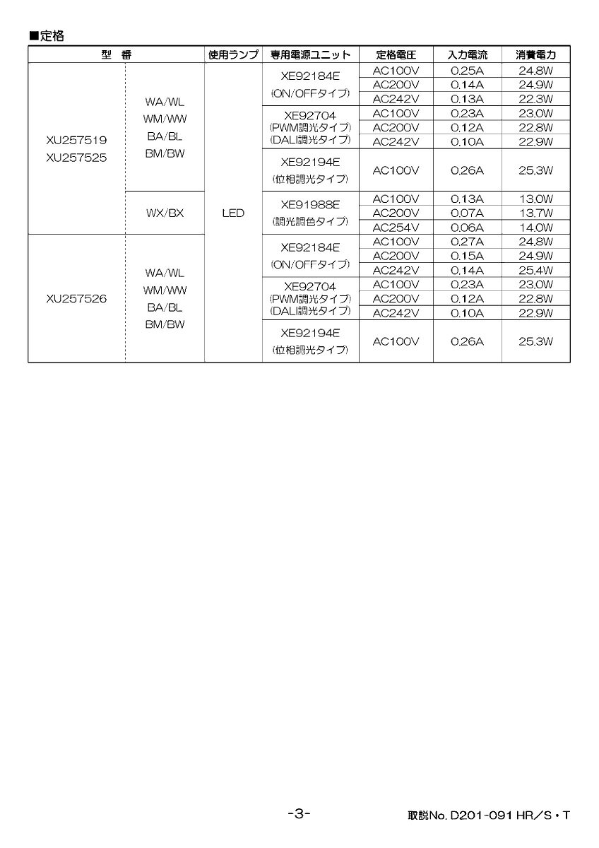 KOIZUMI　LED防雨型ダウンライト　本体のみ　φ75mm　HID35W相当　（ランプ付・電源別売）　白色　4000K　専用調光器対応　XU257526BW
