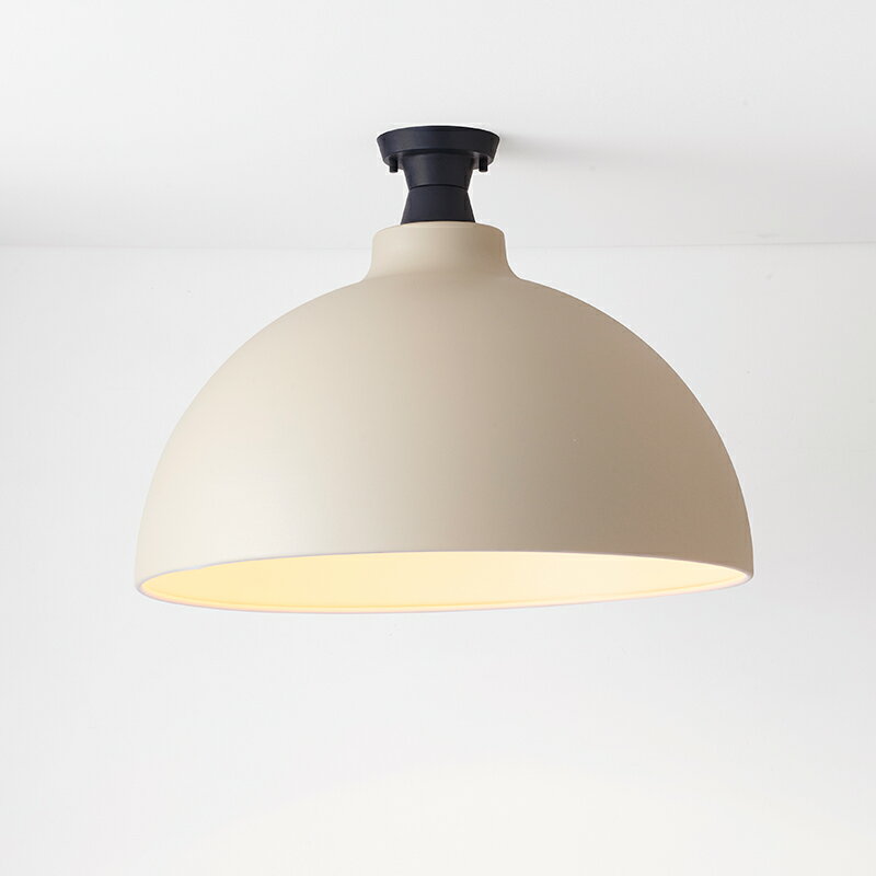 樂天商城 - MAXRAY　CRAFT LAMP Bowl L CEILNG/クラフトランプ ボウルL　シーリングライト　直付タイプ　サテンサンドベージュ　E26口金　ランプ別売　ML30160-03(OP0169924+OP0170003)