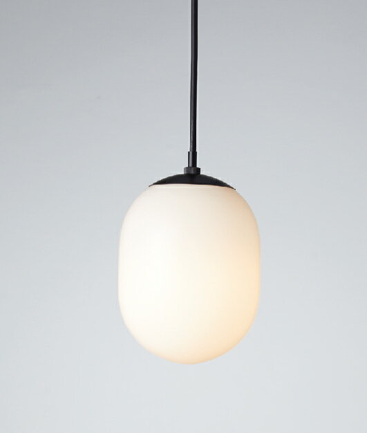 楽天わがと照明MAXRAY　Orb（al）/オーバル　Φ150　ペンダントライト　引掛シーリング　ブラック（黒）　E17口金　ランプ別売　MP40633-02