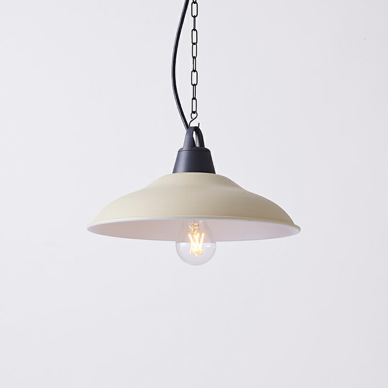 MAXRAY　CRAFT LAMP Dish S CHAIN PENDANT/クラフトランプ ディッシュS　ペンダントライト　引掛シーリング　サテンサンドベージュ　E26口金　ランプ別売　MP40645-03(OP0169524+OP0170503)