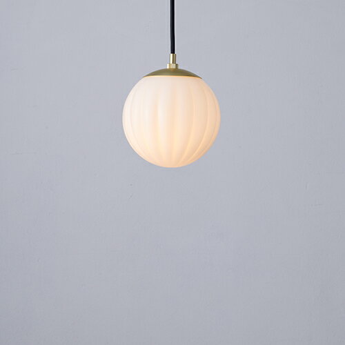 Vaulted Ceiling - MAXRAY　Orb series Rib/オーブシリーズ　リブ　ペンダントライト　Φ150　引掛シーリング　ゴールド　E17口金　ランプ別売　MP40670-38