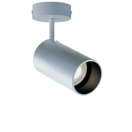 MAXRAY スポットライト TUTU ロングフード フランジタイプ 直付け 本体アルマイト(シルバー) E11口金用 ランプ別売り MS10481-44