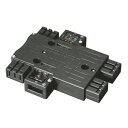 明工社 ハーネス用ジョイントボックス 4分岐 黒 結線完了表示付 20A 125V MJ2496B