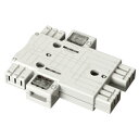 明工社 ハーネス用ジョイントボックス 4分岐 白 結線完了表示付 20A 125V MJ2496W