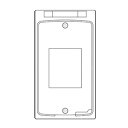 明工社 ML防滴プレート 角形コンセント用 ML1681-L