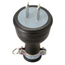 明工社 防水プラグ スプリングワッシャ付 2P 30A 250V MP2514