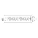 明工社 OA用ニコニコタップ 4コ口 (引掛4) 15A 125V 接地プラグ付 コード5m MR7736TJ5 ※受注生産品