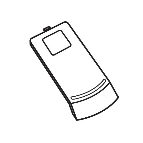 パナソニック　照明器具用リモコン用　電池ふた　HKK939435