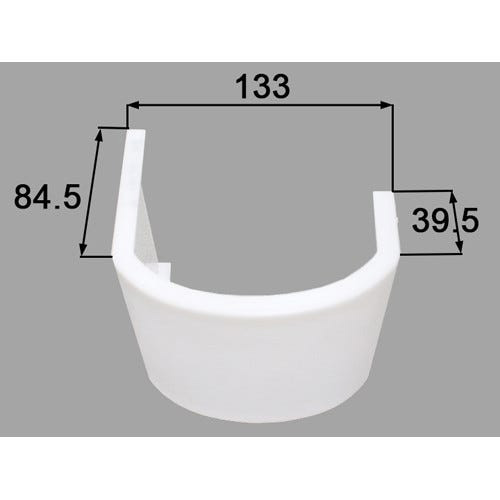 LIXIL　INAX　補修用カバー カバーのみ 照明カバー 洗面化粧室 部品　幅133mm　BM-...