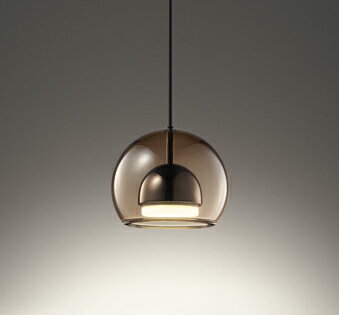 Vaulted Ceiling - ODELIC　ペンダントライト　直付　LEDランプ付　白熱灯器具60W相当　調光調色　コントローラー別売　高演色　電球色〜昼光色　スモークブラウン　OP273003BR