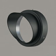 ODELIC　LEDエクステリアスポットライト用オプションフード　φ88灯体用　ブラック　OA253386