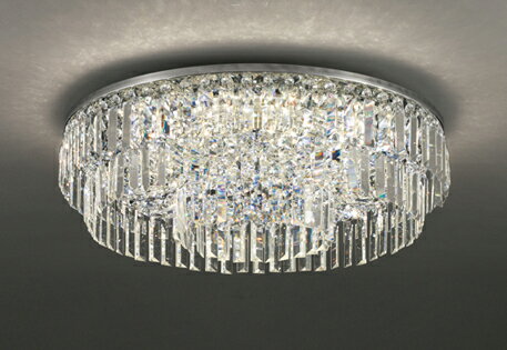 ODELIC シャンデリア 簡易取付 引掛シーリング 電球色〜昼光色 〜12畳 R15高演色LED コネクテッドライティング LED一体型 OC257135BC...