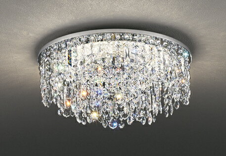 ODELIC シャンデリア 簡易取付 引掛シーリング 電球色〜昼光色 〜10畳 BT調光・調色 コネクテッドライティング LED一体型 OC257168BCR