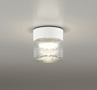 ODELIC　エクステリアライト　ポーチライト　浴室灯　屋外用　防雨・防湿型　電球色　LEDランプ付き　R15高演色LED　オフホワイト色　OG264046LR