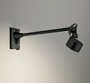 ODELIC エクステリアライト スポットライト 白熱灯器具60W相当 屋外用 防雨型 電球色 LEDランプ付き 拡散配光 R15高演色LED 黒色(ブラック) OG264051LR
