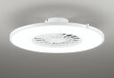 ODELIC シーリングファン BT FLAT FAN O3 オゾン発生器付き LED一体型 電球色〜昼光色 簡易取付A 引掛シーリング Bluetooth調光...