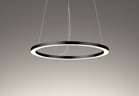 ODELIC シャンデリア LED一体型 簡易取付A 引掛シーリング 〜4.5畳 調光 電球色 2700K 高演色LED リモコン付 マットブラック OC257...