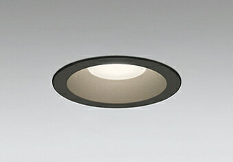 ODELIC エクステリアライト 屋外用ダウンライト 防雨型 高気密SB 高演色LED LED一体型 埋込穴φ125mm 白熱灯器具100W相当 電球色2700K 黒（ブラック） OD261786R