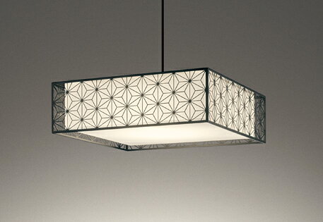 ODELIC 和風照明 ペンダントライト 引掛シーリング 高演色LED LED一体型 〜8畳 連続調光・調色 電球色〜昼光色 Bluetooth 黒(ブラック)...