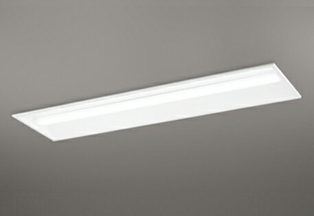 ODELIC　LEDベースライト　埋込　下面開放型　温白色　FLR40W相当　高演色　LEDユニット付き　XD504011R1D