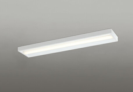 ODELIC　LEDベースライト　直付　ボックスタイプ　電球色　FLR40W×2灯相当　高演色　LEDユニット付き　XL501057R2E