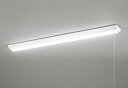 ODELIC LEDベースライト 直付 逆富士型 プルスイッチ付 温白色 FLR40W×2灯相当 高演色 LEDユニット付き XL501102R2D