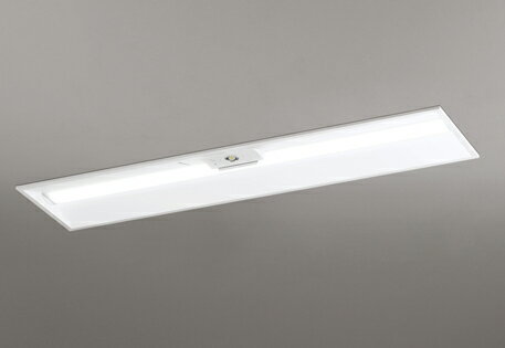 ODELIC　LED非常用照明器具　階段通路誘導灯兼用型　埋込　下面開放型　昼光色　Hf32W高出力×2灯相当　高演色　LEDユニット付き　XR507011R6A