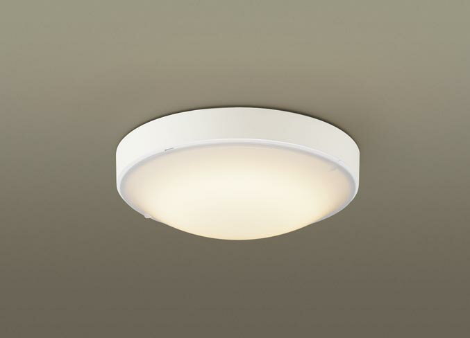 パナソニック 浴室・洗面 シーリングライト/ブラケット 天井直付型・壁直付型 防湿型・防雨型 20形丸形蛍光灯1灯器具相当 電球色 LEDフラットランプφ205...