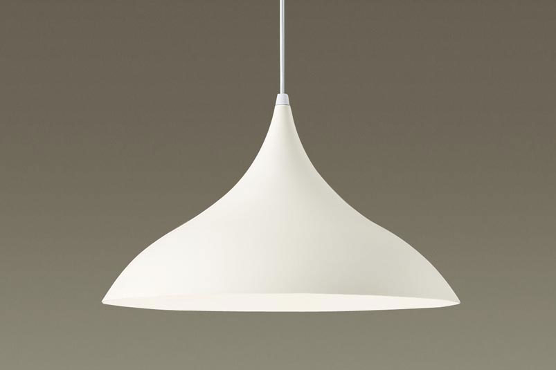 パナソニック　天井吊下型　LED（電球色）　ペンダントライト　アルミセードタイプ　拡散タイプ　引掛シーリング方式　LEDフラットランプ交換型　100形電球1灯器具相当　ランプ付　XLGB1526CE1(LGB15487+LLD4000LCE1)