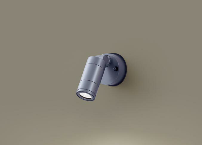 パナソニック　壁直付型　LED（電球色）　エクステリア スポットライト　60形ダイクール電球（広角）1灯器具相当・ビーム角34度　防雨型　LED内蔵　LGW41803LE1