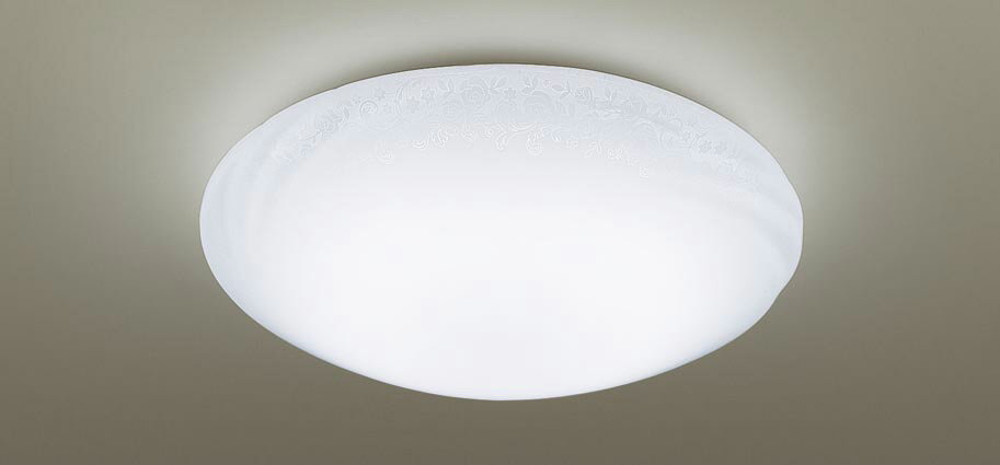 パナソニック　天井直付型　LED（昼光色〜電球色）　シーリングライト　リモコン調光・リモコン調色・カチットF　引掛シーリング　〜12畳　LED内蔵　LGC51134K