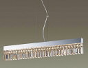 パナソニック 天井吊下型 LED(電球色) ペンダントライト 美ルック・拡散タイプ・Uライト方式 調光タイプ(ライコン別売) シャンデリング 16形Hf蛍光灯1...