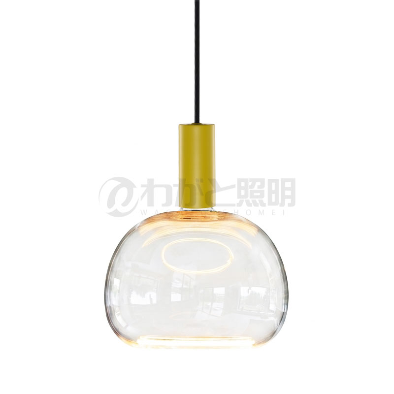 well lit　ウェルリット　ペンダントライト+LEDランプセット　SPIN PENDANT+AZURE　調光　引掛シーリング　全光束430lm　6W　電球色2200K　本体:MERRILY CELERY/メリリーセロリ　LEDランプ:AZURE SOFT　SPIN PENDANT MERRILY CELERY+AZURE SOFT