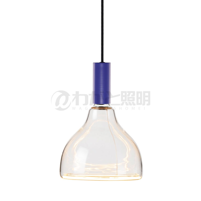 well lit　ウェルリット　ペンダントライト+LEDランプセット　SPIN PENDANT+AZURE　調光　引掛シーリング　全光束440lm　6W　電球色2200K　本体:PERI OPTIMISTIC/ペリ オプティミスティック　LEDランプ:AZURE S-CURVE　SPIN PENDANT PERI OPTIMISTIC+AZURE S-CURVE