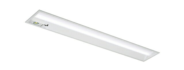 東芝　LEDベースライト　LED非常用照明器具　TENQOO　リニューアル器具　非常時定格出力タイプ　埋込形　40タイプ　W190　2500lmタイプ　Hf32×1定格出力相当　昼白色　LEDバー付　LEKRJ419254RN-LS9(LEERJ41903RNLS9+LEEM40253N01)(3)