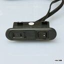 ノア 家具用コンセント(什器用) スイッチ付スライドコンセント 黒 VFFコード2m ワンタッチ式 スイッチ連動メスプラグ付 1200Wまで NSC-5708黒