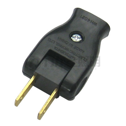 パナソニック　スナップキャップ（電源プラグ）　15A　125V　袋打・キャブタイヤ・平形コード用　ブラ..