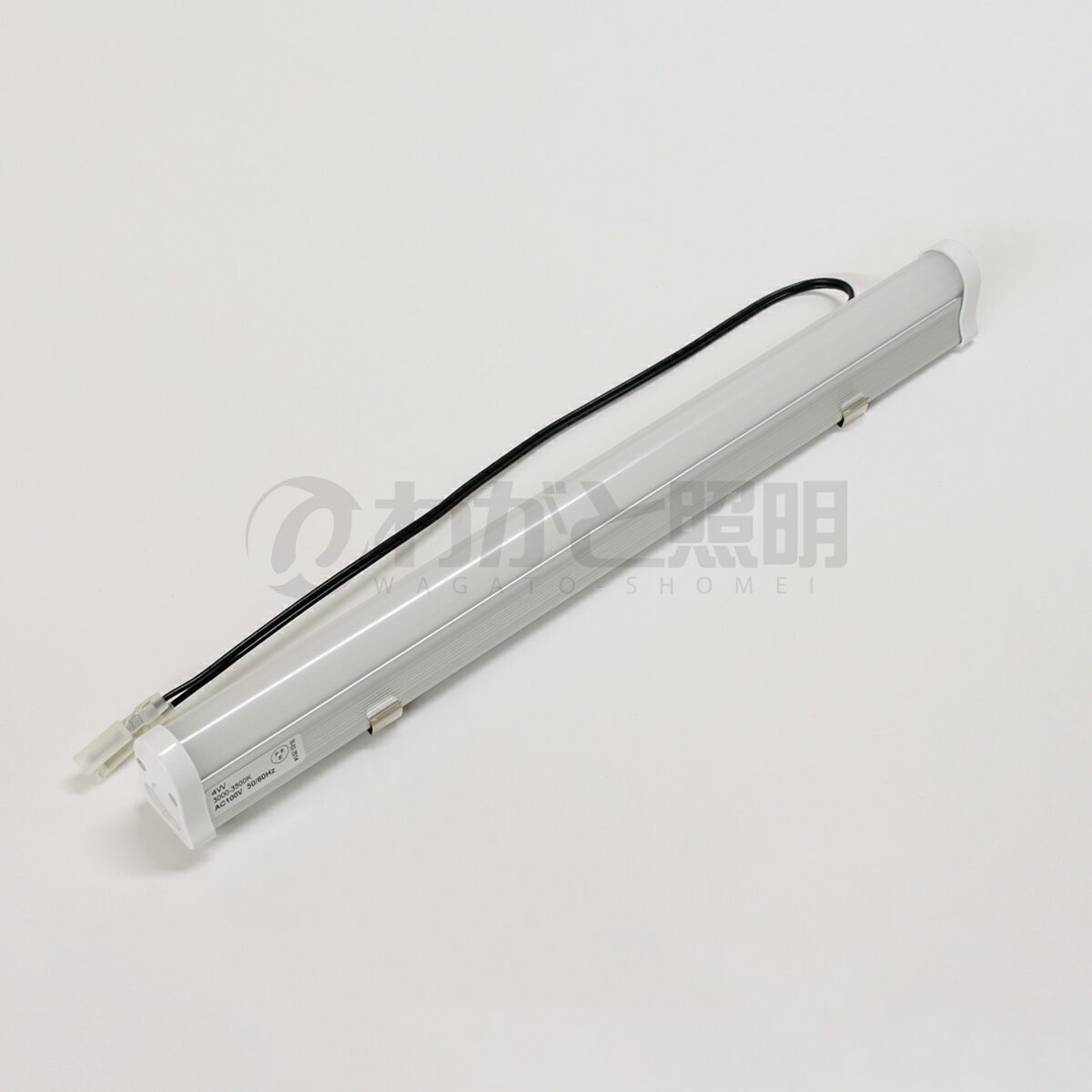 テクノパーツ 100V蛍光灯型LED照明 全長292mm 電球色 3000K〜3500K 310lm 5W 500mmPCコネクター 2mPCコネクターAC電源...