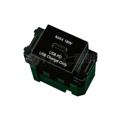 パナソニック　アドバンスシリーズ配線器具　埋込充電用USBコンセント(Type-C)　1個モジュール　1ポー..