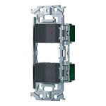 パナソニック　SO−STYLE（ソー・スタイル）　スイッチ・取付枠セット品　ダブル　パイロットスイッチC（3路・4A）×2　4A　300V　AC　マットグレー　WNSS51797H
