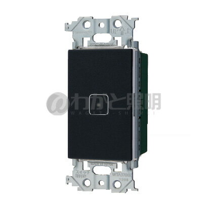 パナソニック　アドバンスシリーズ配線器具　埋込タッチスイッチ用子器　金属枠　マットブラック　WTY5..