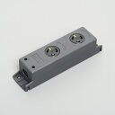 アメリカン電機 接地形2P 30A 125V 引掛形ダブルタップ 2ヶ口 3313NT-L5