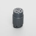 アメリカン電機 3P 30A 600V 引掛形コードコネクタボディ (ナイロンカバー) 3364N