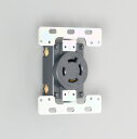 アメリカン電機 接地形3P 20A 480V 引掛形防水形プレート 専用コンセント 42402L16